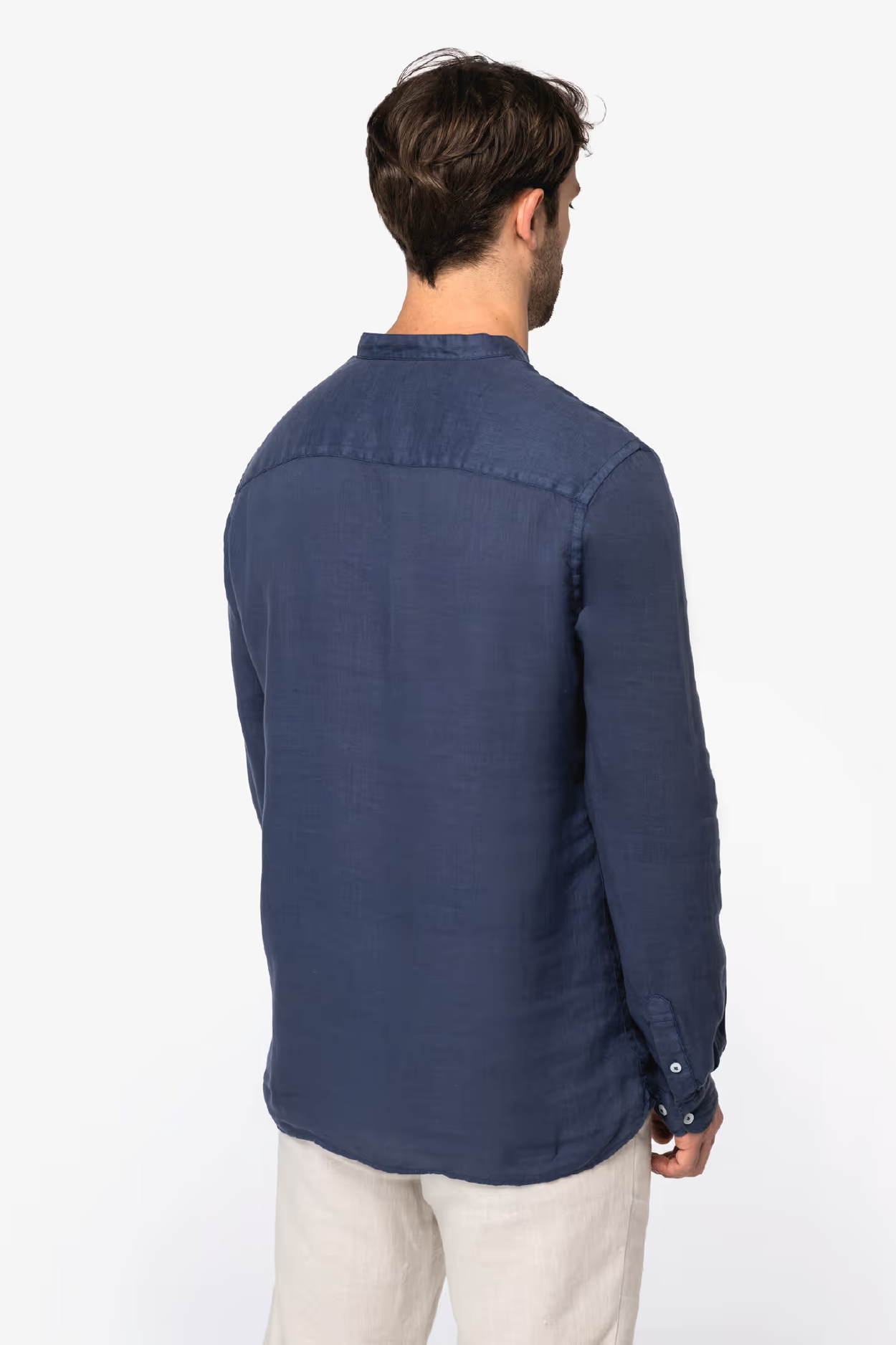 LAWRENCE - CAMICIA KOREANA IN LINO